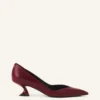 Midnight Step Pump in Leather