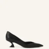 Midnight Step Pump in Leather