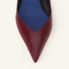 Midnight Step Pump in Leather