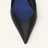 Midnight Step Pump in Leather