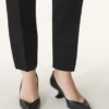 Midnight Step Pump in Leather