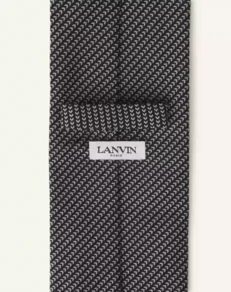 Mini Chevron Silk Tie