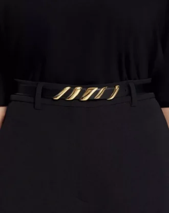 Mélodie Ribbon Leather Belt Mélodie Ribbon Leather Belt