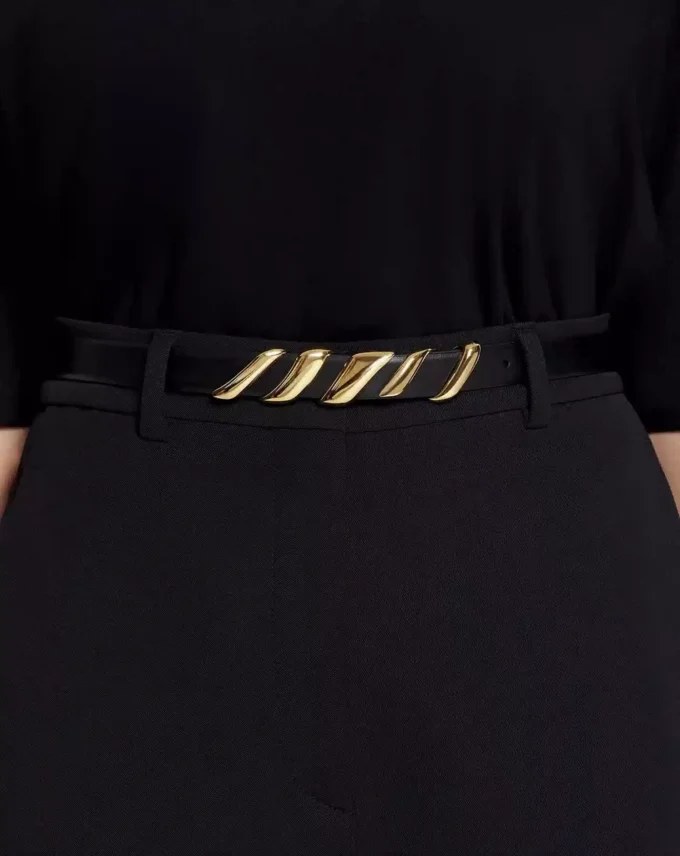 Mélodie Ribbon Leather Belt Mélodie Ribbon Leather Belt