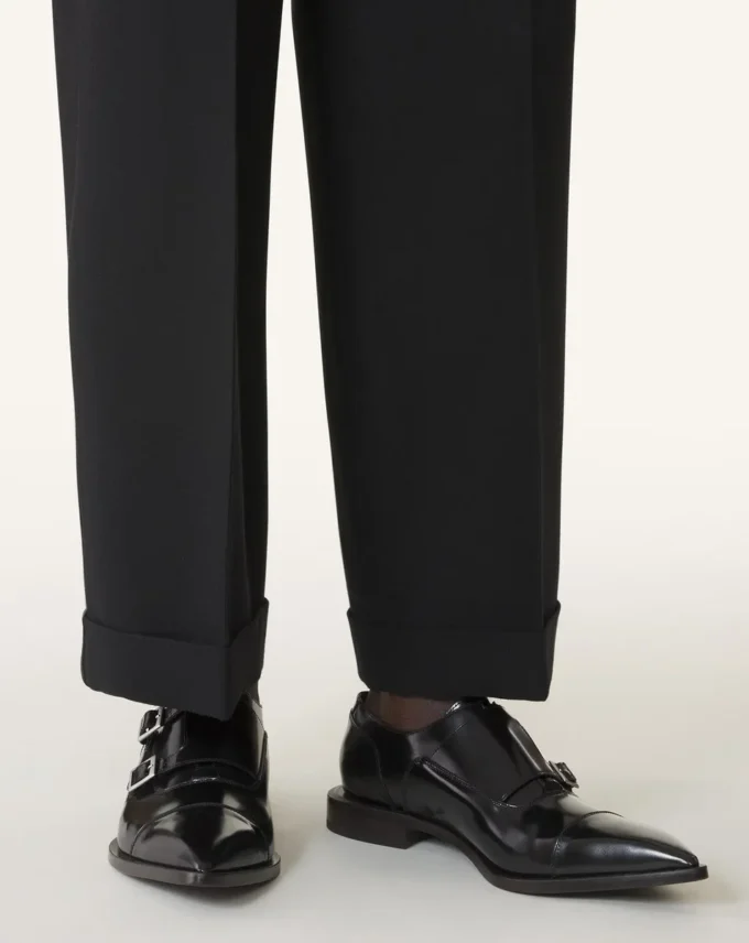 Monk Shoes in Glossy Leather Monk Shoes in Glossy Leather