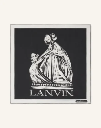 Mother &Amp; Child Printed Silk Scarf