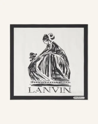 Mother &Amp; Child Printed Silk Scarf