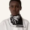 Mother &Amp; Child Printed Silk Scarf Mother &Amp; Child Printed Silk Scarf