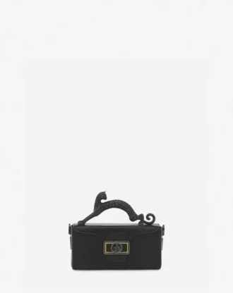 Nano Pencil Cat Leather Bag