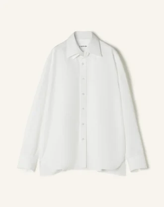 Oversized Cotton Poplin Shirt