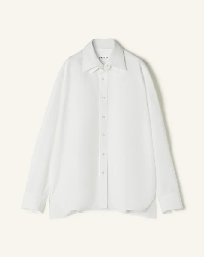 Oversized Cotton Poplin Shirt Oversized Cotton Poplin Shirt