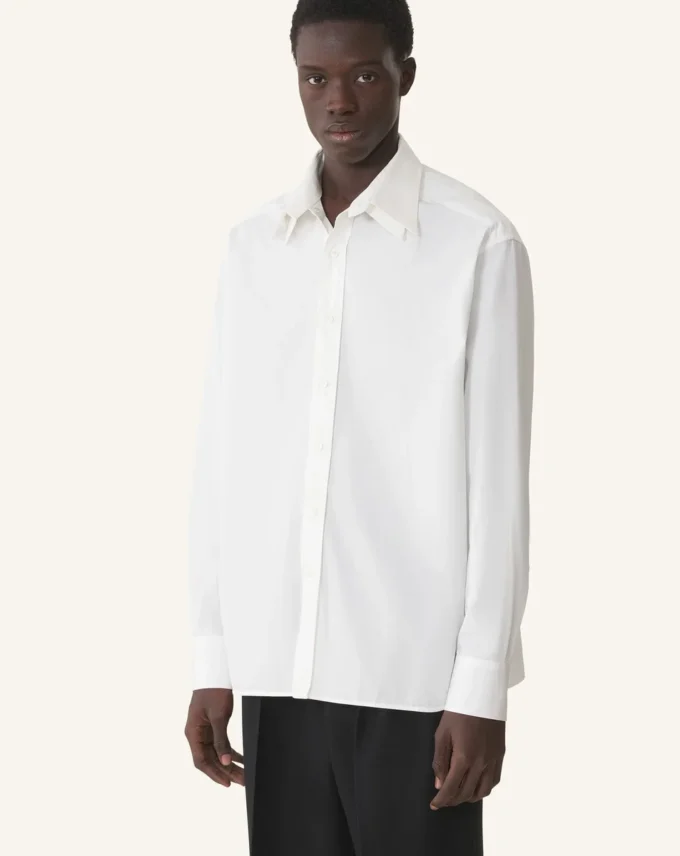 Oversized Cotton Poplin Shirt Oversized Cotton Poplin Shirt