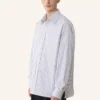 Oversized Striped Cotton Poplin Shirt Oversized Striped Cotton Poplin Shirt