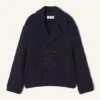 Oversized Wool Pea Coat Oversized Wool Pea Coat