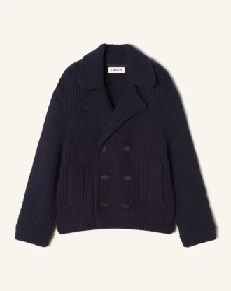 Oversized Wool Pea Coat