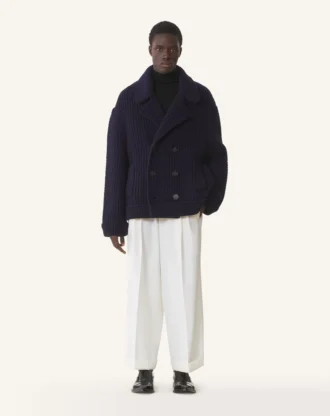 Oversized Wool Pea Coat