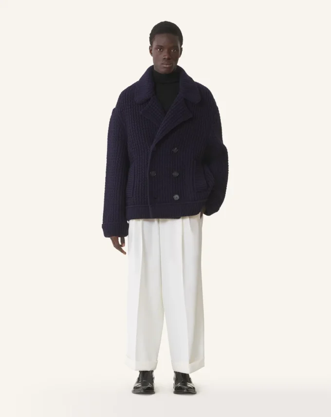 Oversized Wool Pea Coat Oversized Wool Pea Coat