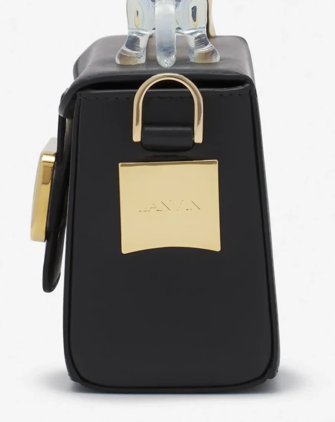 Pencil Cat Nano Leather Bag with a Bi-Material Cat Pencil Cat Nano Leather Bag with a Bi-Material Cat