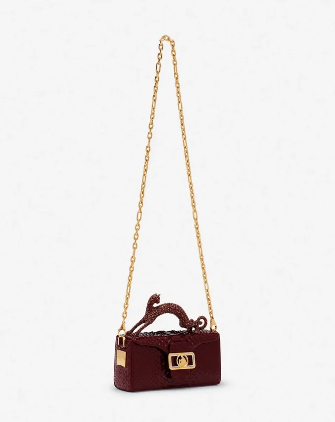 Pencil Cat Python and Rhinestone Bag Pencil Cat Python and Rhinestone Bag