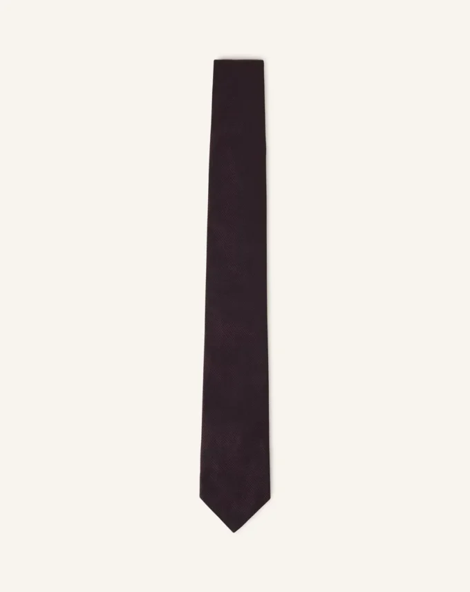 Plain Silk Pique Tie Plain Silk Pique Tie