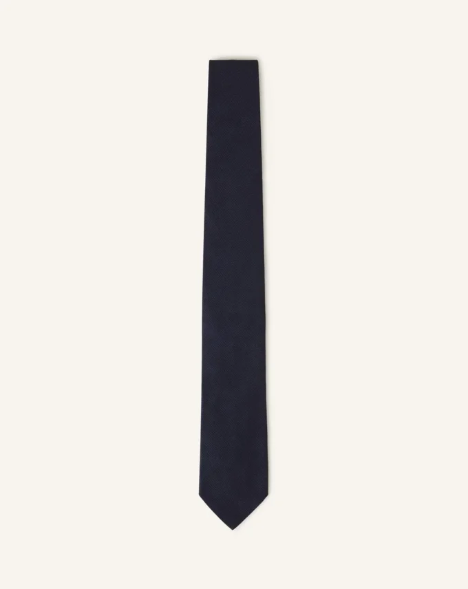 Plain Silk Pique Tie Plain Silk Pique Tie