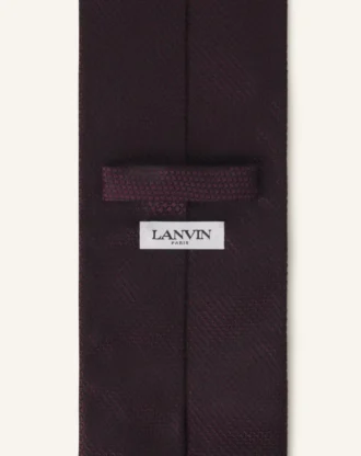 Plain Silk Pique Tie