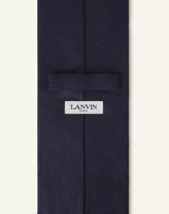 Plain Silk Pique Tie