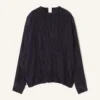 Pleated Silk Top Pleated Silk Top