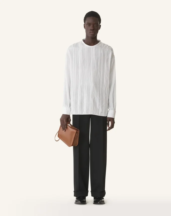 Pleated Silk Top Pleated Silk Top
