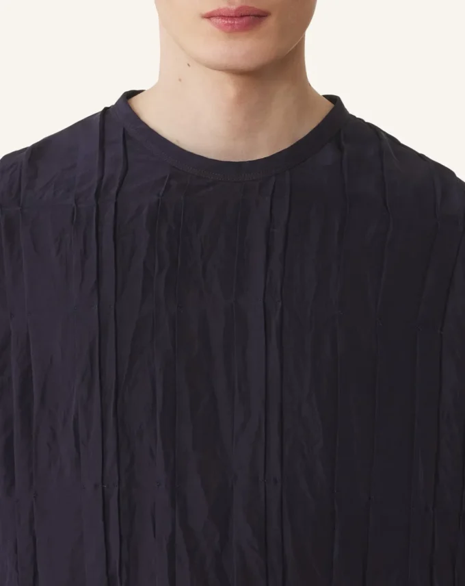 Pleated Silk Top Pleated Silk Top
