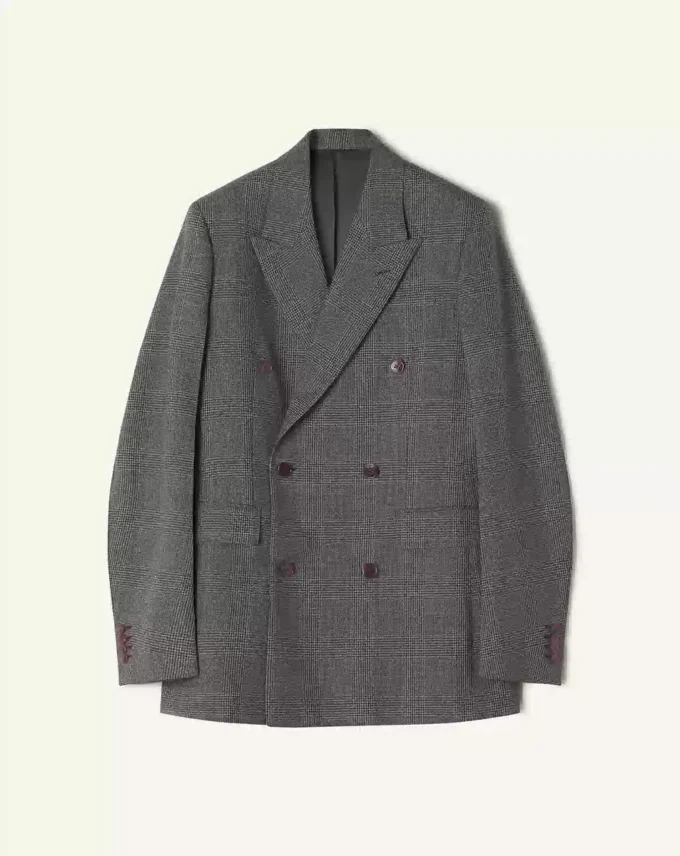 Prince of Wales Wool Jacket Prince of Wales Wool Jacket