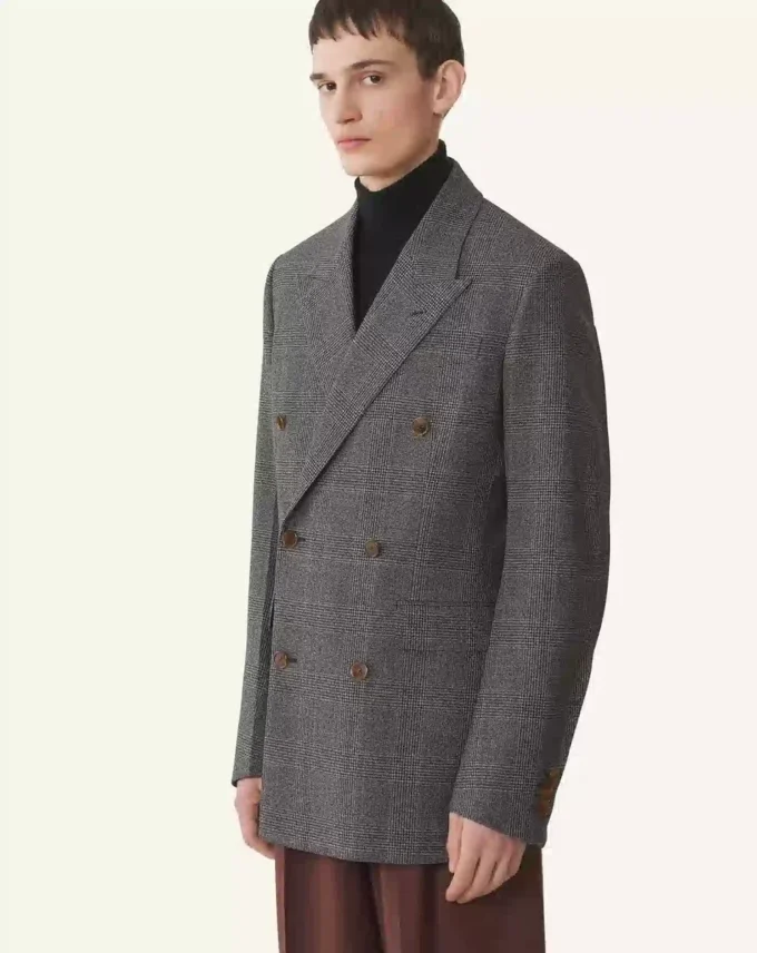 Prince of Wales Wool Jacket Prince of Wales Wool Jacket