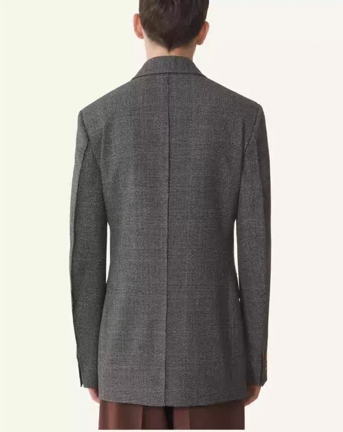 Prince of Wales Wool Jacket Prince of Wales Wool Jacket
