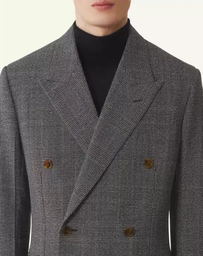 Prince of Wales Wool Jacket Prince of Wales Wool Jacket