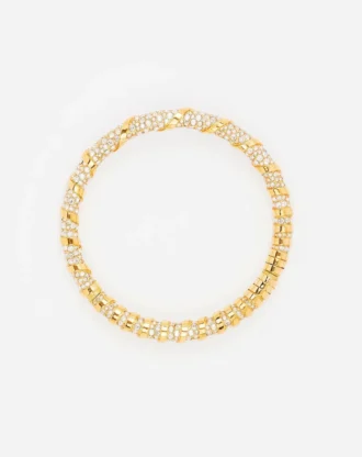 Rhinestone Melodie Choker Necklace