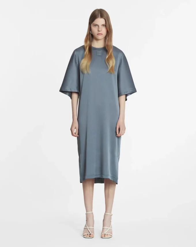 Satin T-Shirt Dress Satin T-Shirt Dress