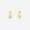 Sequence by Lanvin Rhinestone Earrings