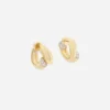 Sequence by Lanvin Rhinestone Earrings Sequence by Lanvin Rhinestone Earrings