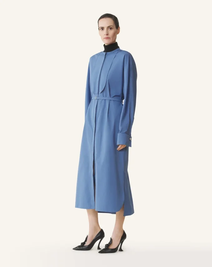 Shirt Dress in Poplin Cotton Shirt Dress in Poplin Cotton