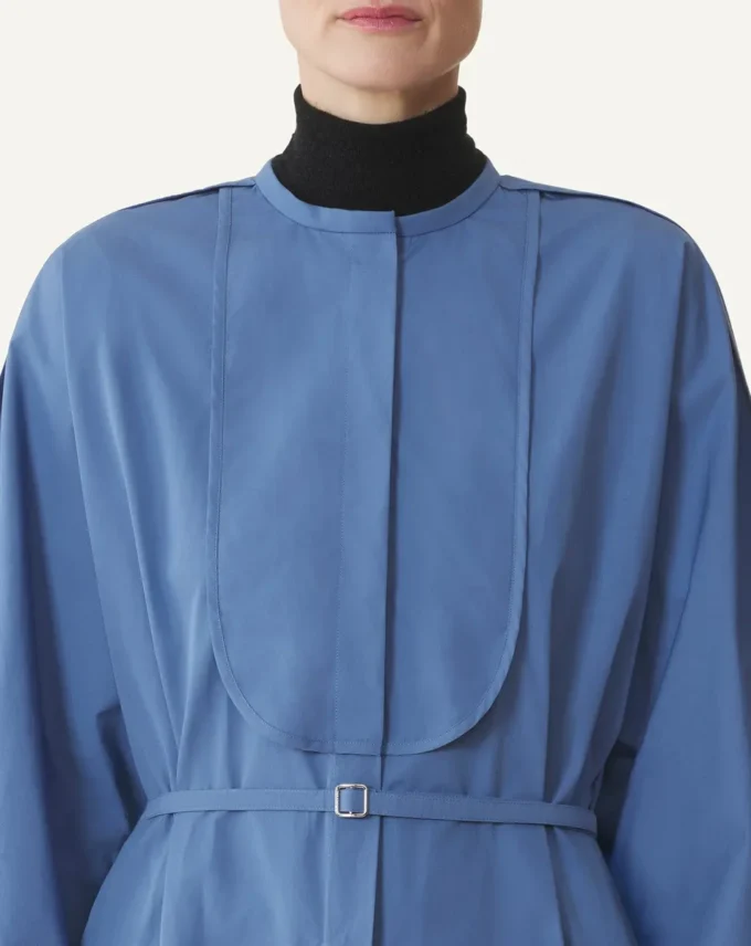 Shirt Dress in Poplin Cotton