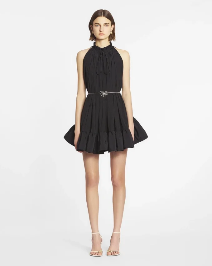 Short Dress with Ruffles Short Dress with Ruffles