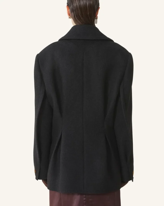 Short Peacoat in Wool Short Peacoat in Wool