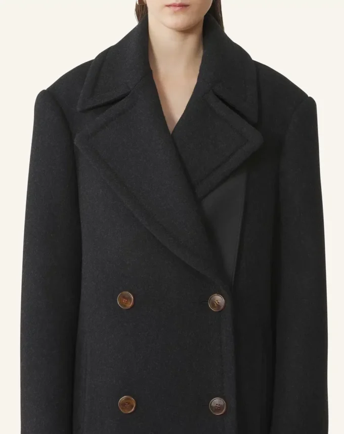 Short Peacoat in Wool Short Peacoat in Wool