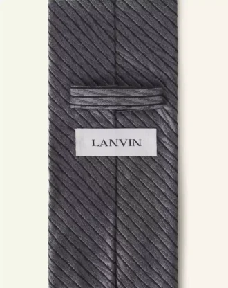 Silk Chevron Striped Tie