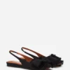 Slingback Ballerina Flat in Satin Slingback Ballerina Flat in Satin