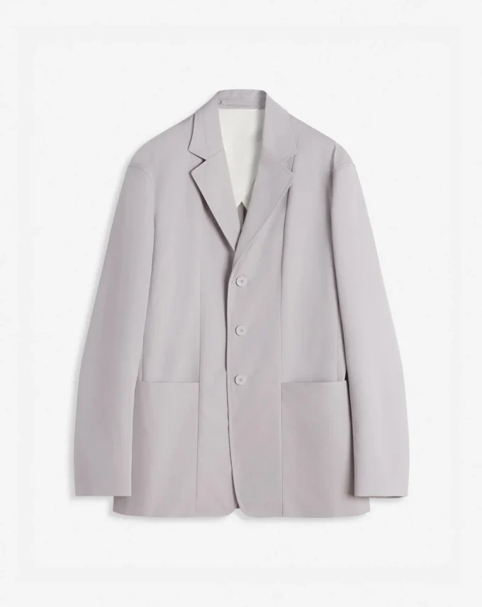 Straight Fit Cotton Jacket Straight Fit Cotton Jacket
