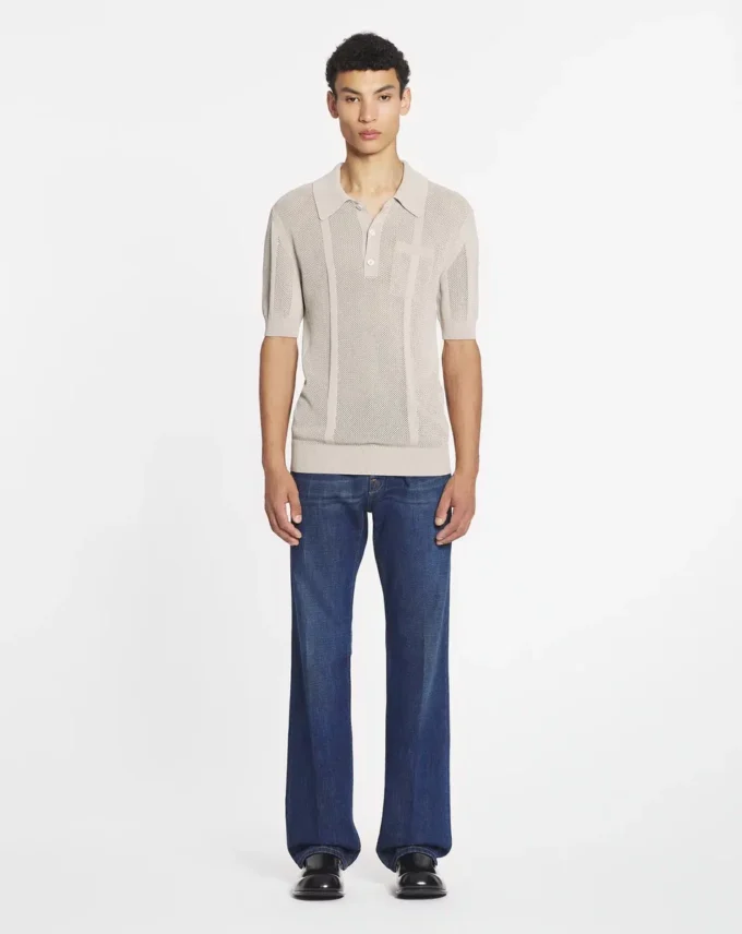 Straight Fit Denim Pants