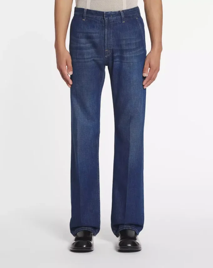 Straight Fit Denim Pants