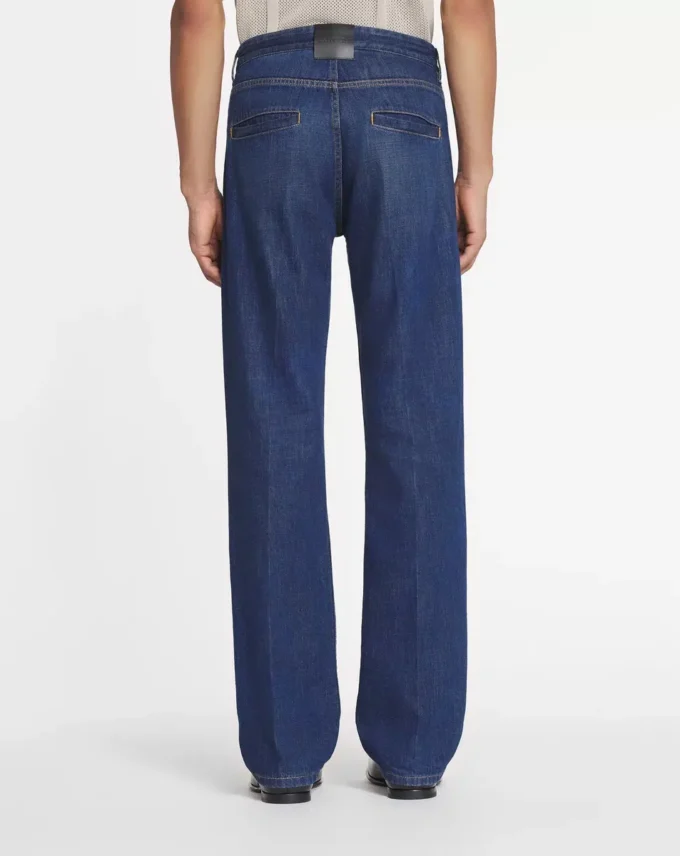 Straight Fit Denim Pants