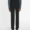 Straight Fit Wool Pants